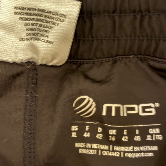 MPG Women's Black Athletic Shorts - Picture 2 of 8